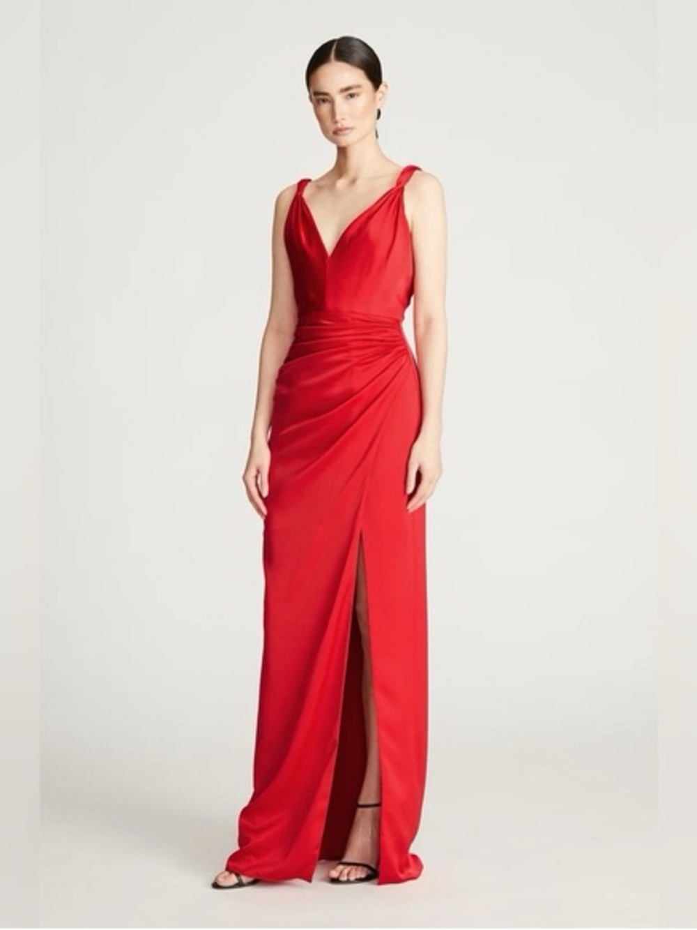 54. Halston Heritage • NWT $495 US Yvette Gown in Satin